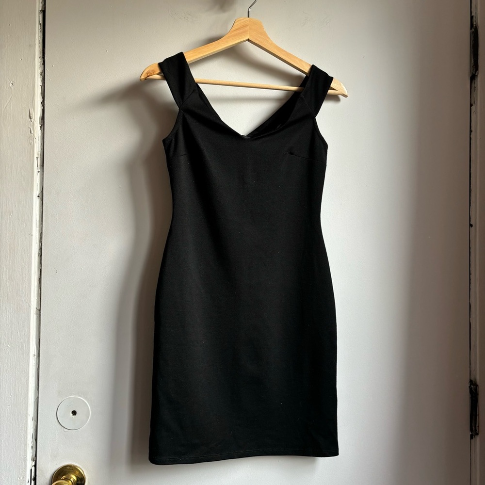 Topshop bodycon little black dress